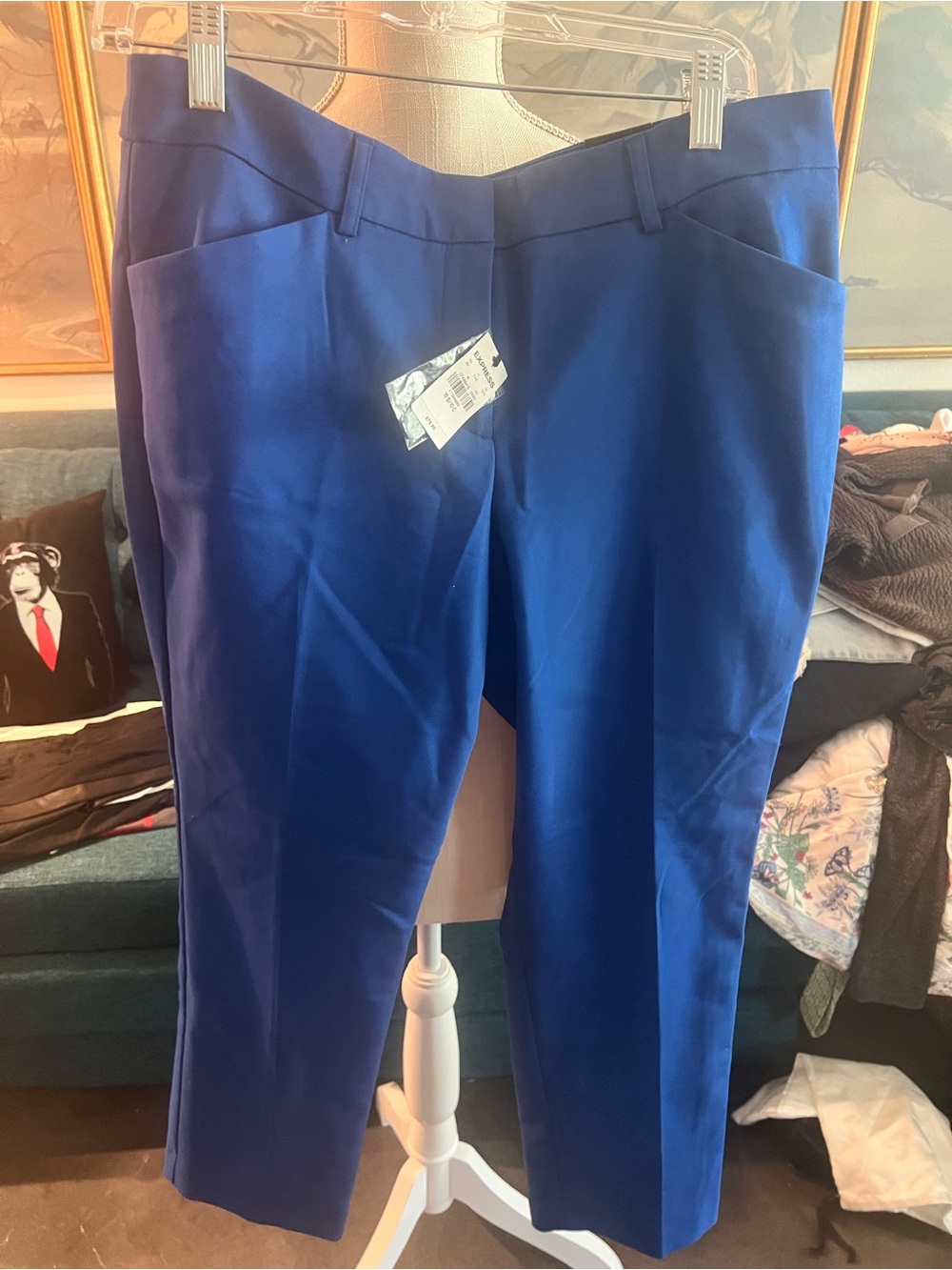 Express Women's Royal Blue Dress Trousers